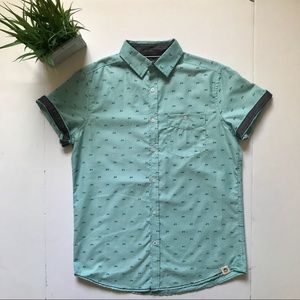 Free Planet button down shirt